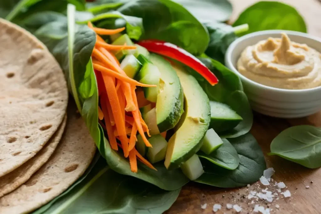 The Best Veggie Wraps