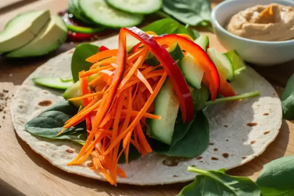 The Best Veggie Wraps